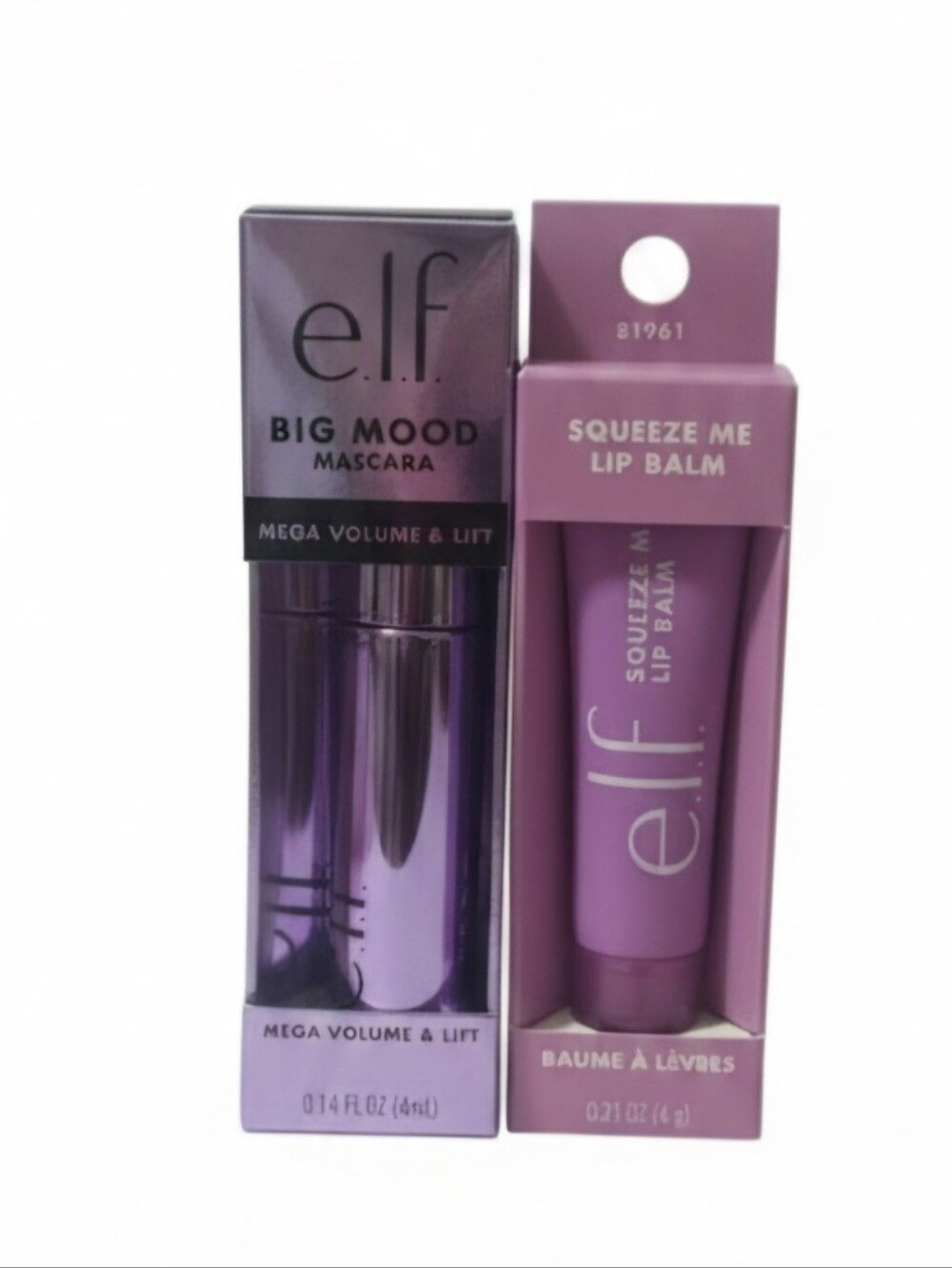 ELF Big Mood Mascara and Squeeze Me Lip Balm Bundle